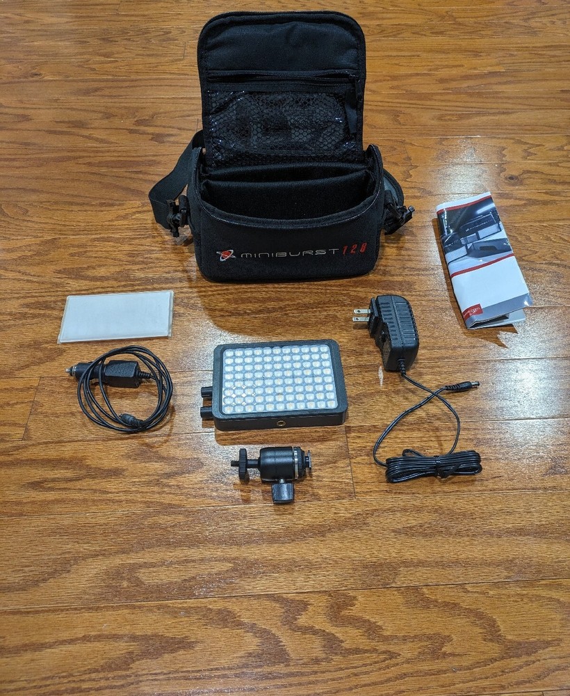 Digital Juice MiniBurst 128 LED Portable Video Light System