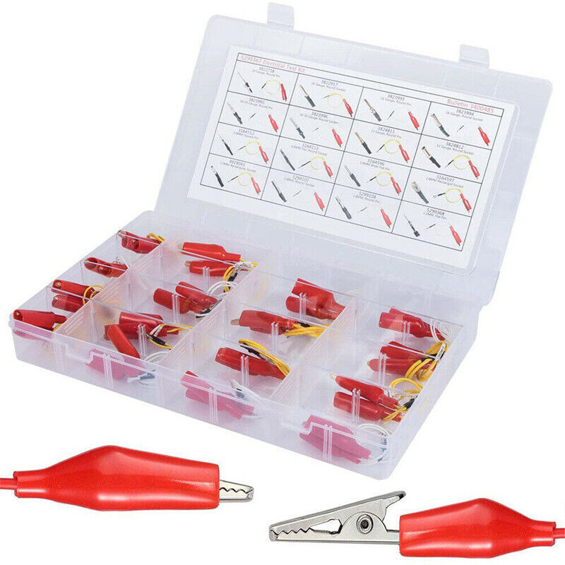 16pcs Electrical Test Lead Kit for Cummins 5299367 Circuit Tester Wire Connector