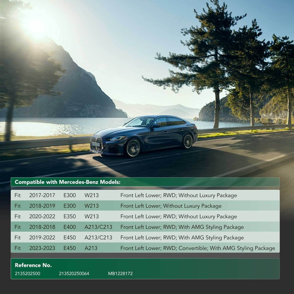 Front Driver Lower Engine Splash Shield for Mercedes-Benz W213 E300 E350 E400