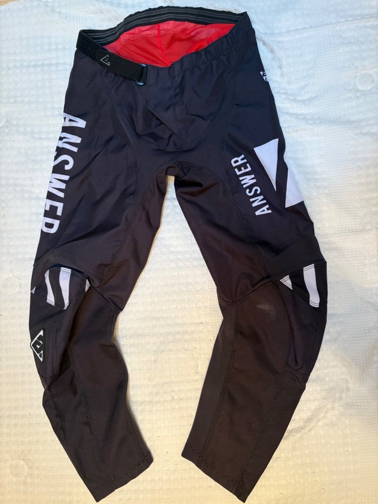 Answer Syncron Moto Pants Black (Sz 30)