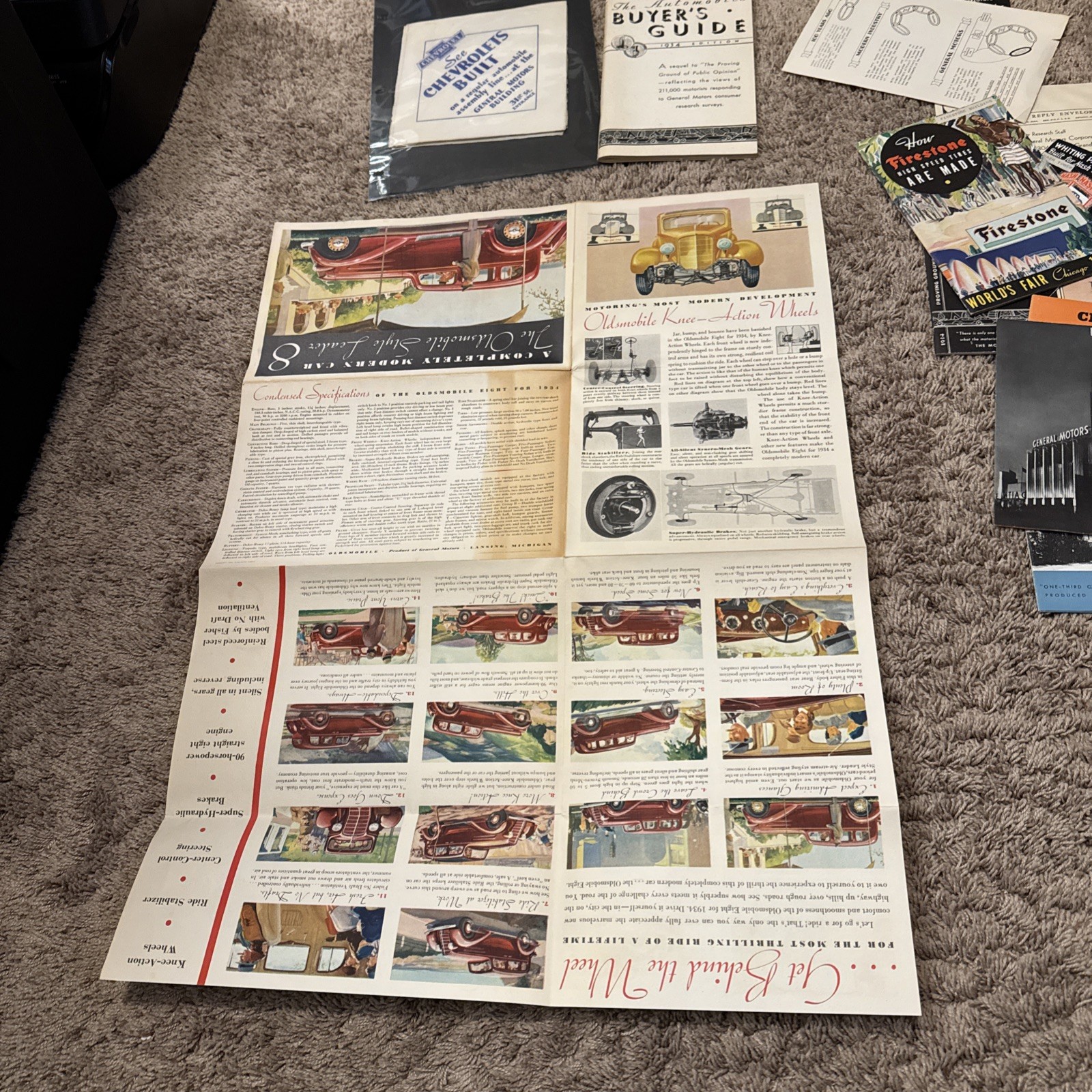 Chevrolet, GM, Ford Vintage Advertising - World’s Fair Century Of Progress