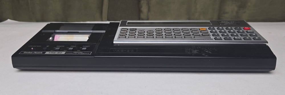Retro Tandy TRS-80 Pocket Computer W/Printer Cassette Interface - BAD SCREEN