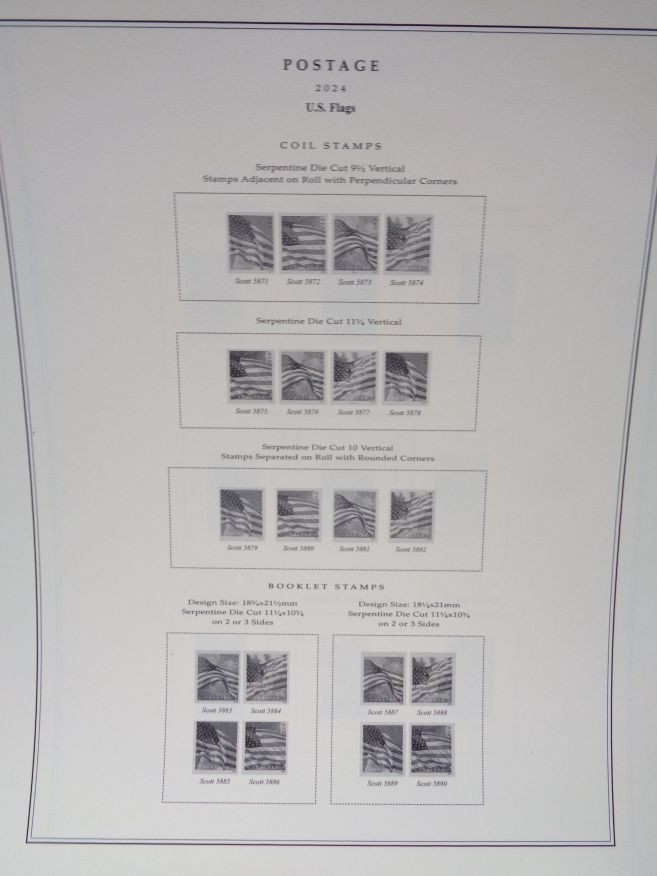 SCOTT National 2025 US Stamp album supplement # 93 NEW most recent 100S025