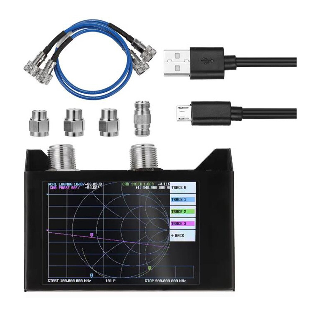 SAA-2N Vector Network Analyzer 50kHz-3GHz Antenna Analyzer Shortwave HF VHF UHF