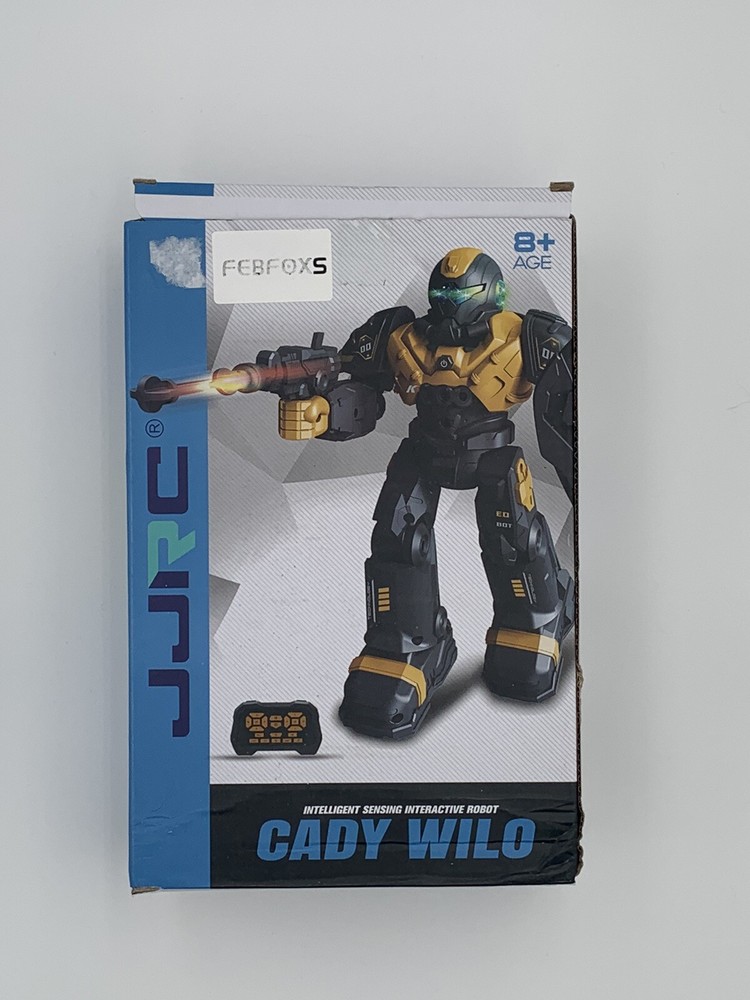 Robot CADY WILO 2.4G Remote Control Robocop Firing Bullet Programming Robot