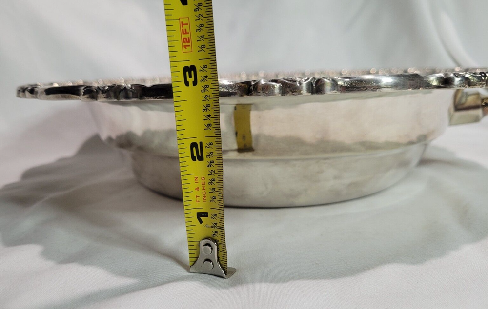 Oneida USA Silver Plated Chafing Dish 4 Piece Set