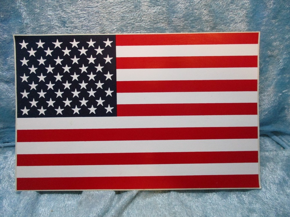 US Flag Military Sticker
