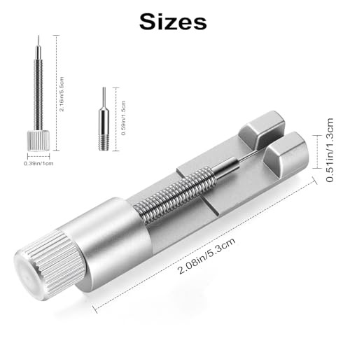 Solid Watch Link Removal Kit, Tools to Adjust and Remove Bracelets，Watch Strap