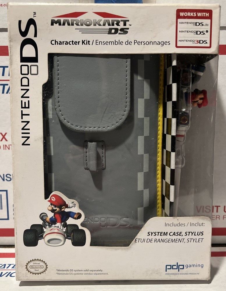 MARIOKART NINTENDO DS, DS lite & 3DS includes System case + Stylus, NEW