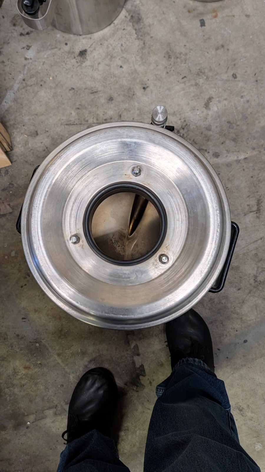 FETCO TPD-30 Stainless Steel Thermoproved Dispenser for Hot/Cold Beverages "P7A"