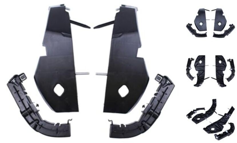 Front Driver and Passenger Side Bumper Bracket for Dodge Challenger 2008-2014