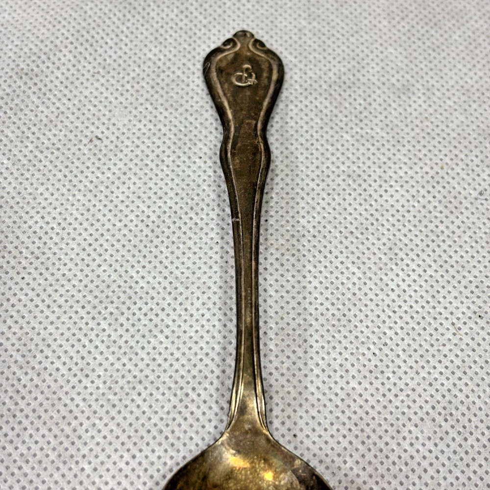 Oneida Ltd Silverplate Spoon P Crown