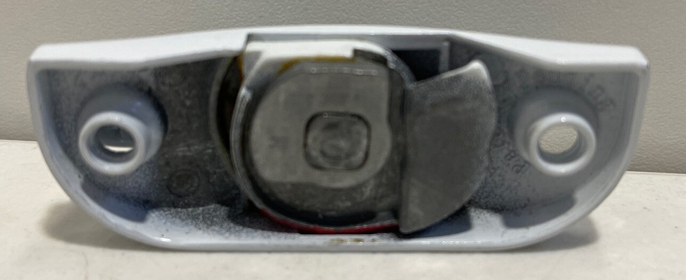 White Sash Lock Double Hung Window Latch Model 2A Red Indicator Replacement