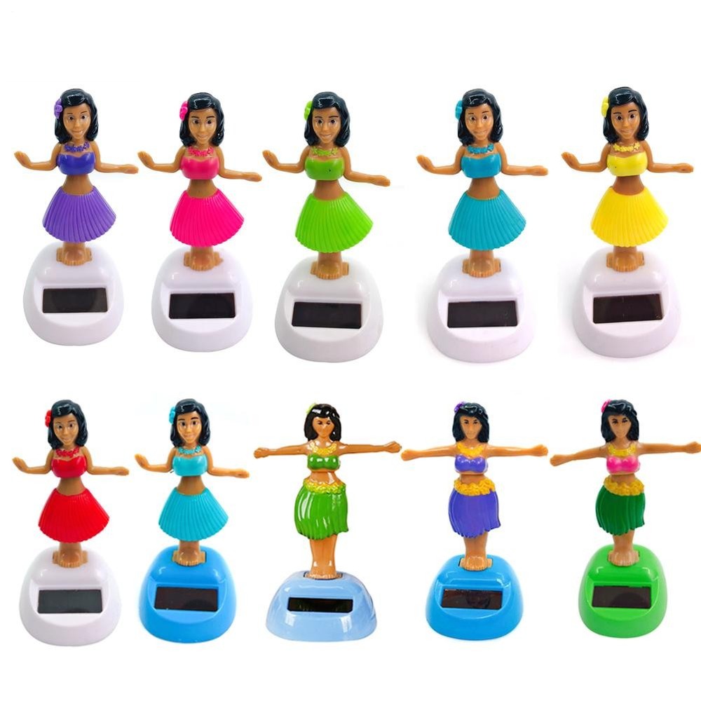 Solar Bobblehead Figures Solar Powered Dancing Figures Cute Solar Dancers