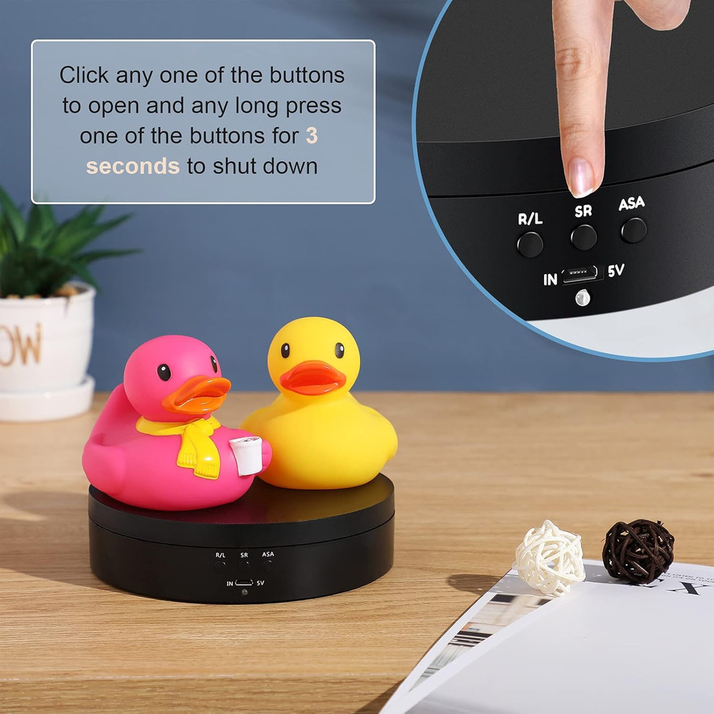 Rotating Display Stand 360 Degree Motorized Rotating Turntable Display Stand wit