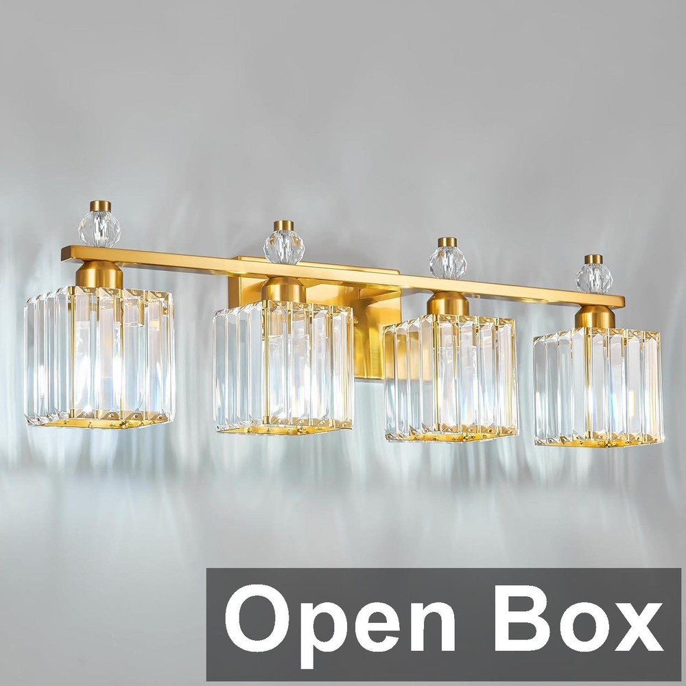 FDPBY JW-290-5F - 4 Light Over Mirror Vanity Light, Gold