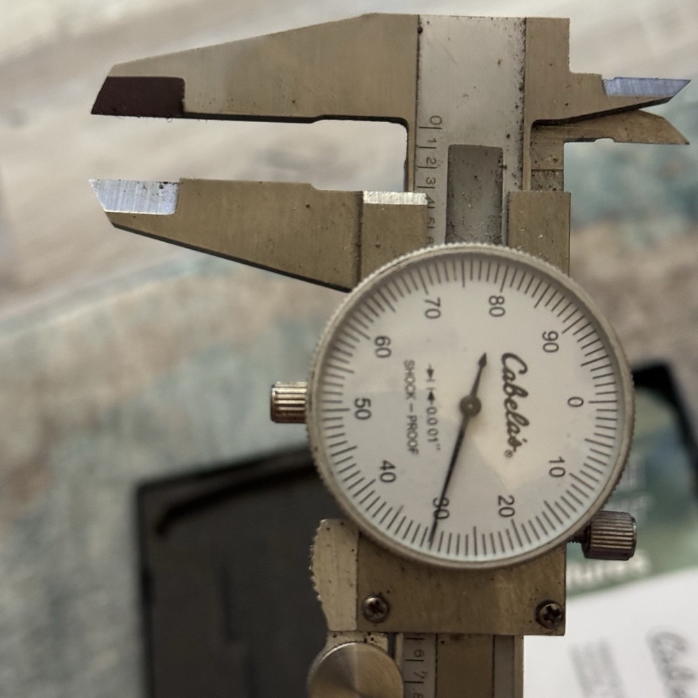 Cabela’s 6” Digital Caliper With Carry Storage Case