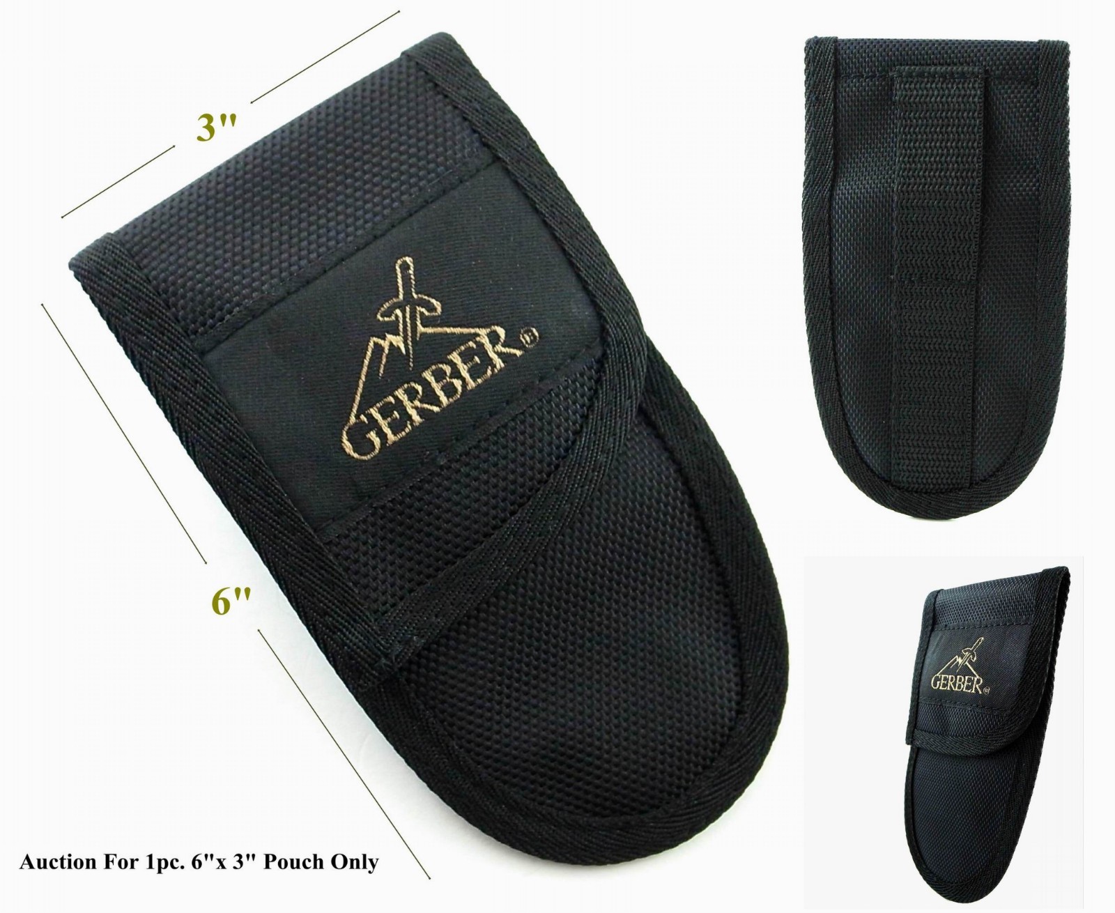 1 LARGE SIZE BRAND NEW 15x8cm UNUSED GERBER MULTI TOOL SHEATH, POUCH (NO KNIFE)