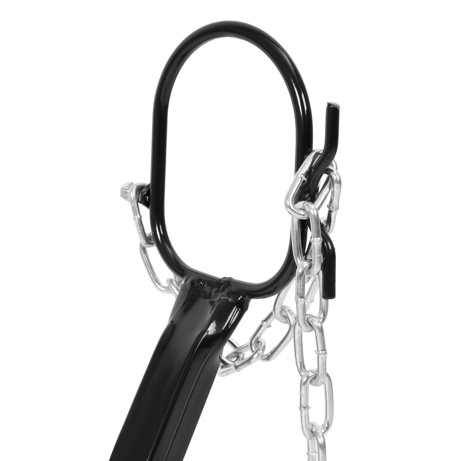 Steel Adjustable Livestock Trimming Stand For Goat Sheep W/Nose Loop Headpiece