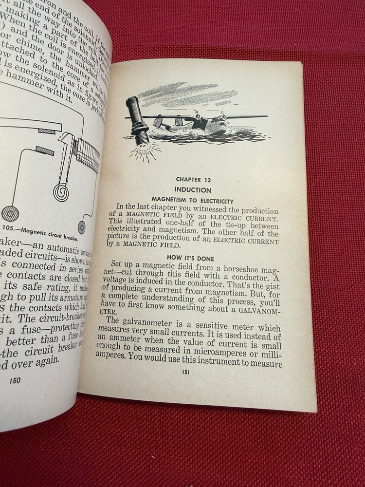 1945 Electricity Basic Navy Training Courses US Navy WW2 NAVPERS 10622 Handbook