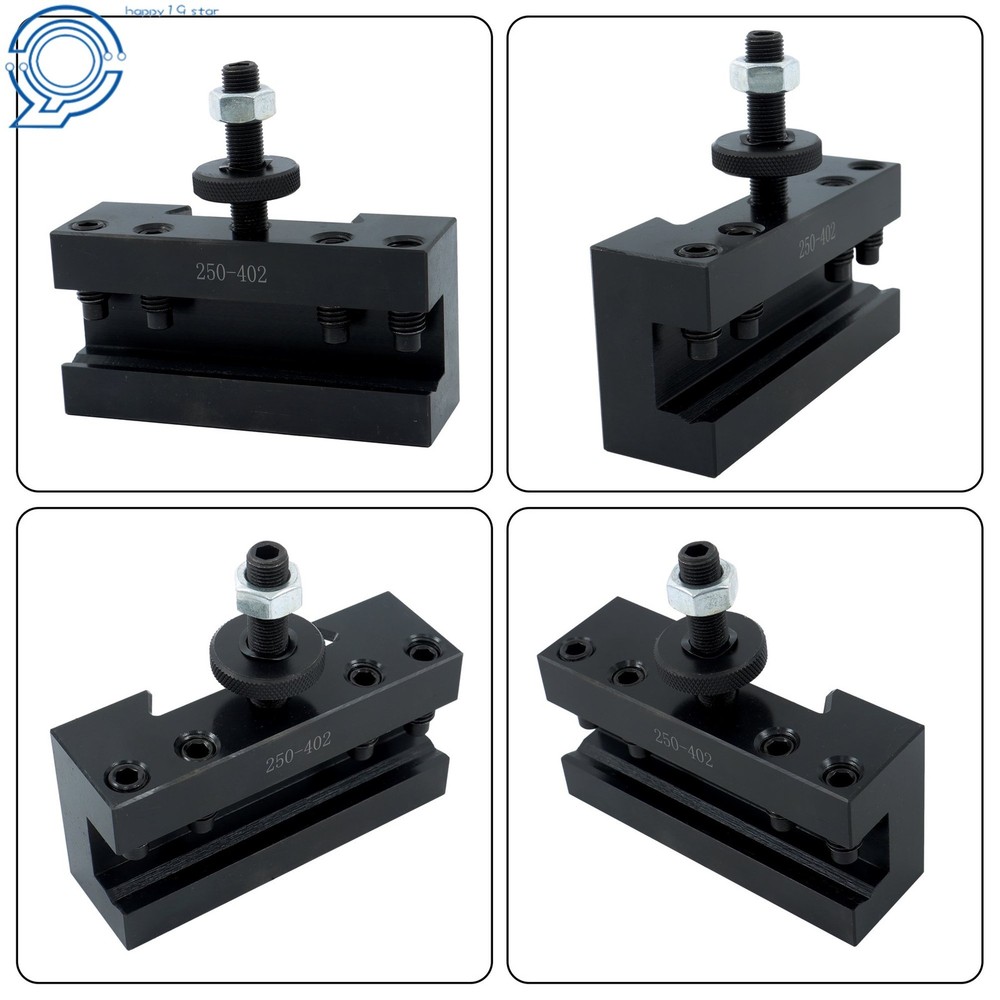 Quick Change CA #2 Tool Post Set 250-402 for Lathe Turning Operations