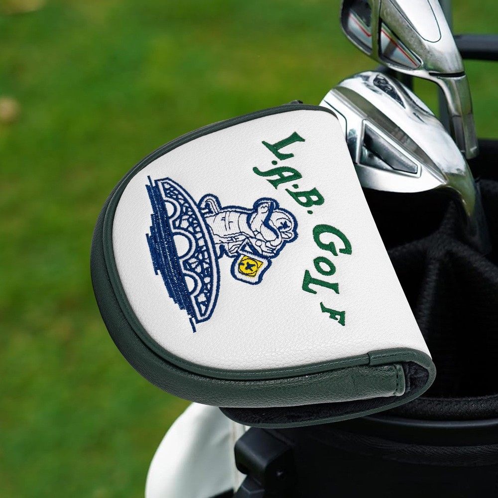 Lab DF3 Golf Putter Cover White Magnetic Closure