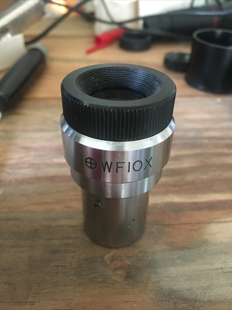 Unitron Focusable Microscope Eyepiece WF10x With Crosshairs and Alignment Pin