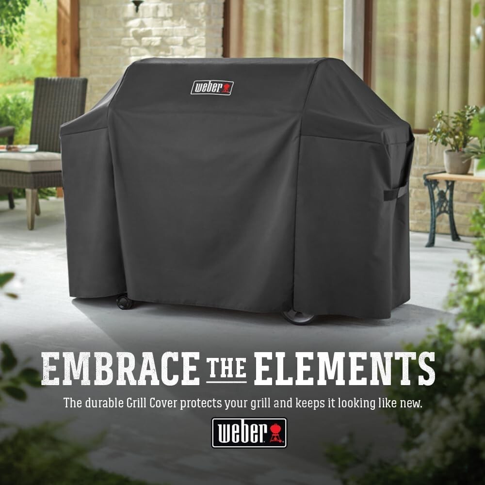 Weber Genesis II 400 Series Premium Grill Cover Fit Grill Widths Up To 65 Inches