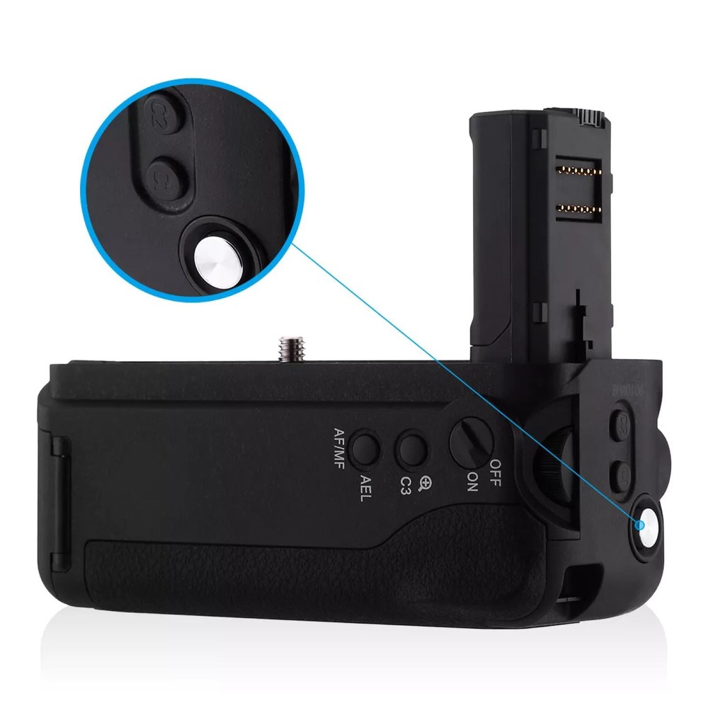 VG-C2EM Vertical Battery Grip Handler for Sony A7II A7M2 A7R2 A7S2 Camera