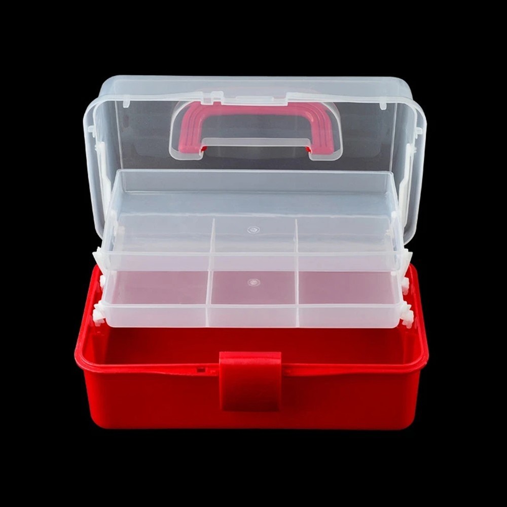 Adequate Space Multifunctional 3 Layer Tackle Organizer for Accessories