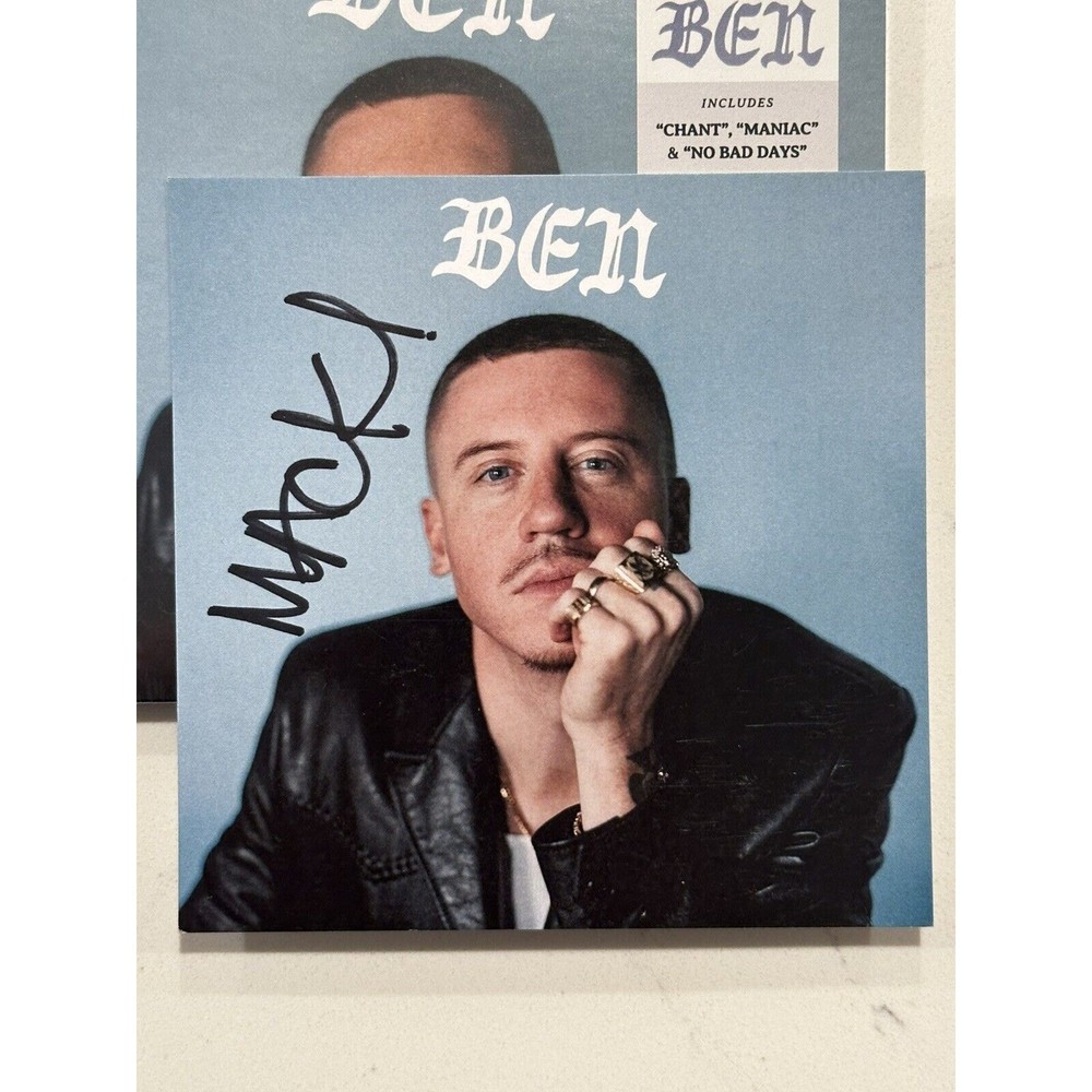 Macklemore Signed / Autographed Ben CD New