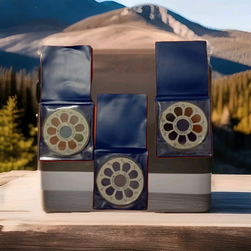 Palintest Comparator Kit - Water Testing Device with 3 Color Discs