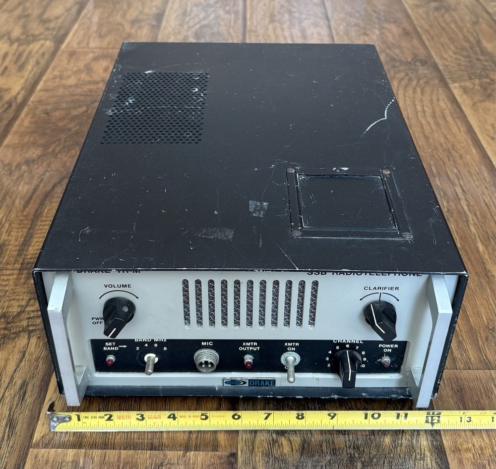 Parts/Repair Only — Untested — Drake TR-M SSB Radiotelephone — See Description