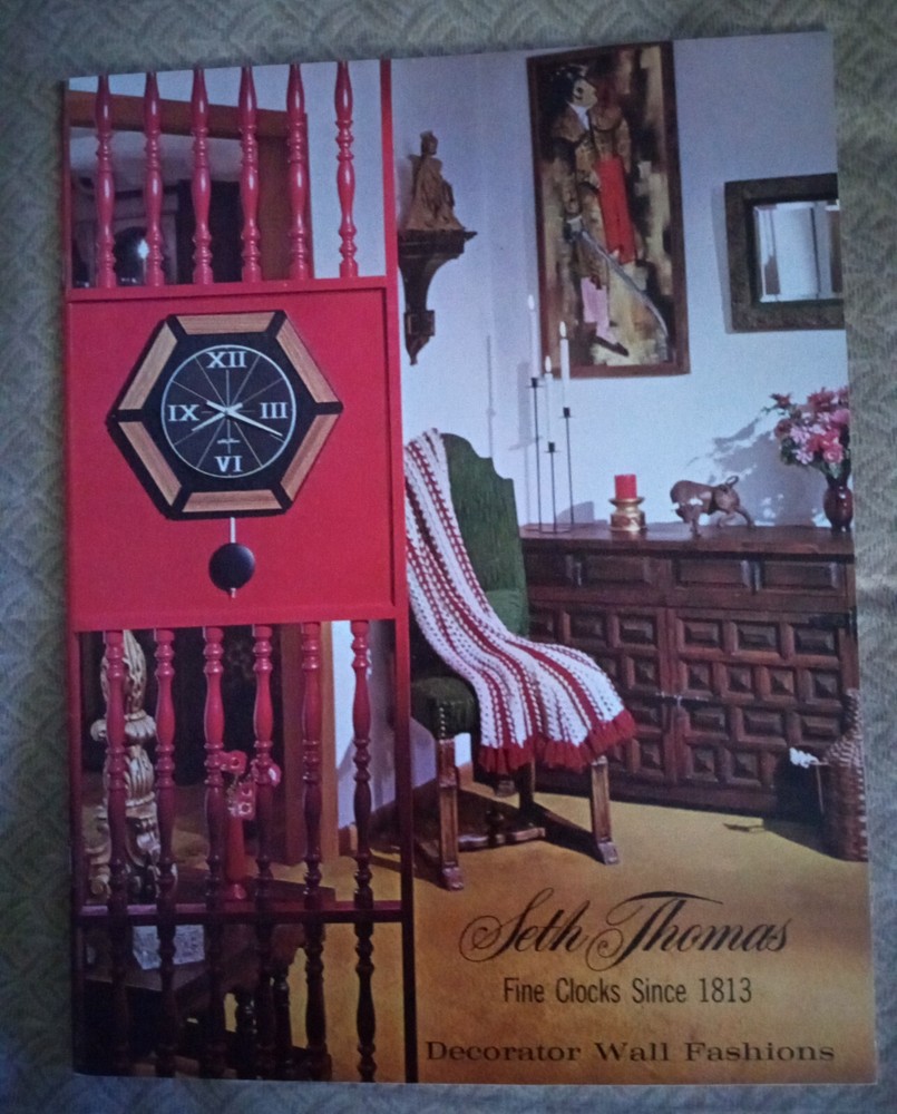 Original Seth Thomas Clock Catalog 507-6-70  28 pages
