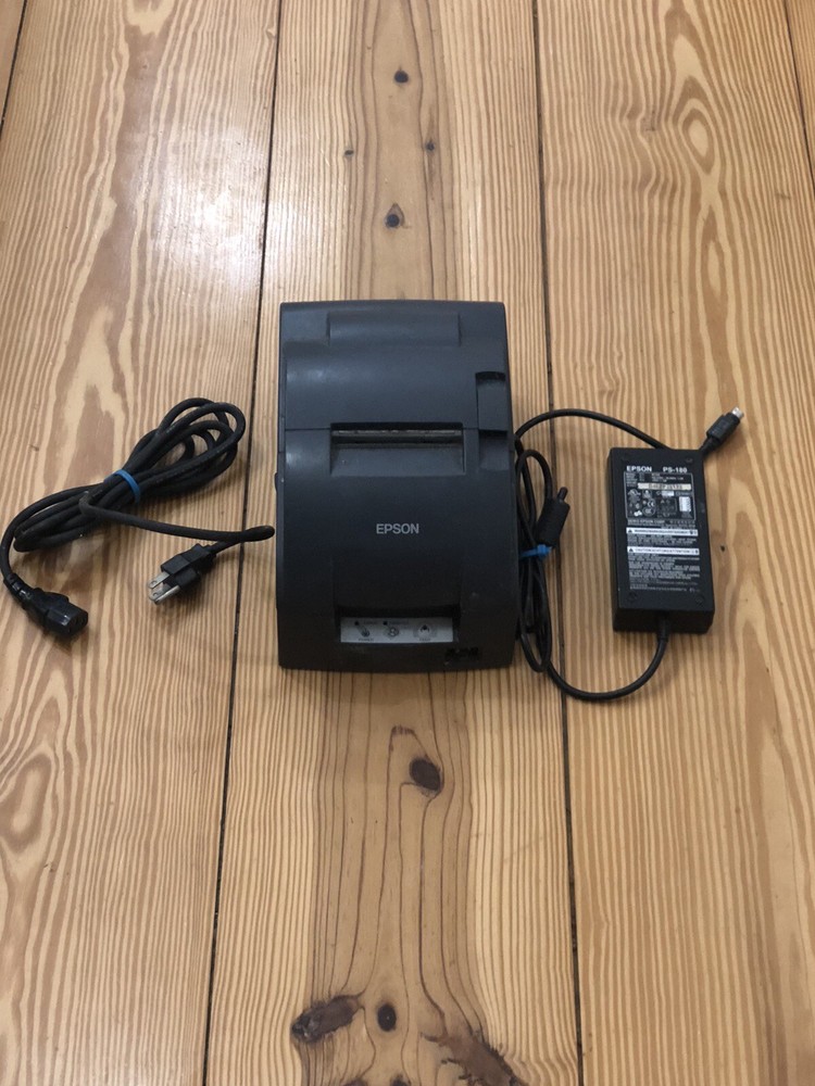 NOT ETHERNET! Epson TM-U220B M188B POS Printer Serial Kitchen Receipt Printer