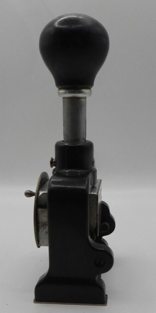 Vintage Bates Multiple Movement Numbering Machine Stamp 6 Wheels Style E