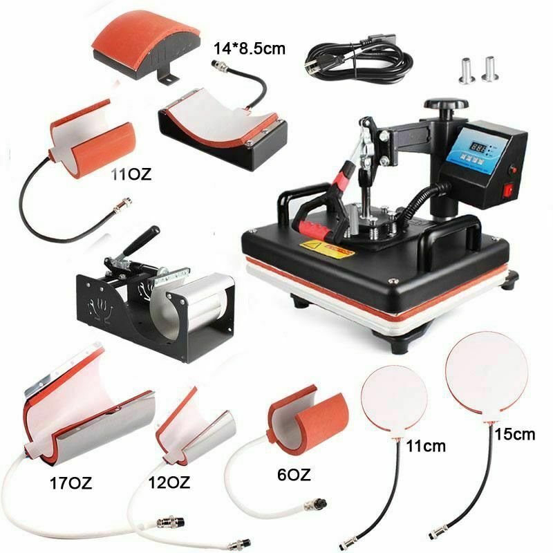 Combo Heat Press Machine Sublimation Printer 2D Transfer Printer Commercial Use