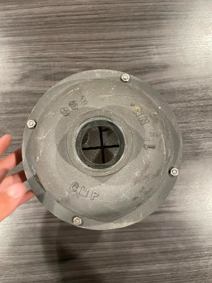 Low Velocity Suction Strainer FSS CMP