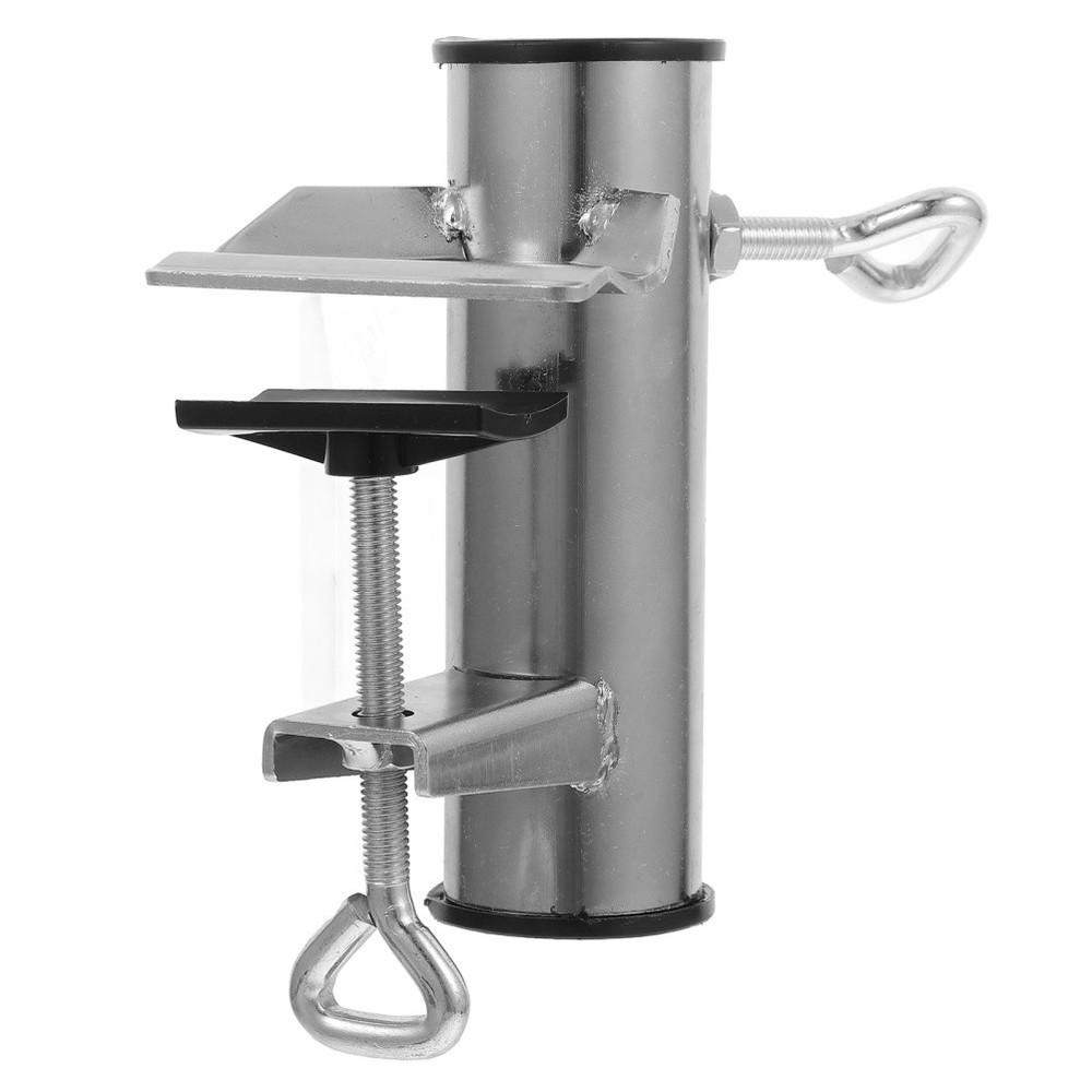 Parasol Tabletop Clip Bracket Umbrella Fixed Patio Holder Support