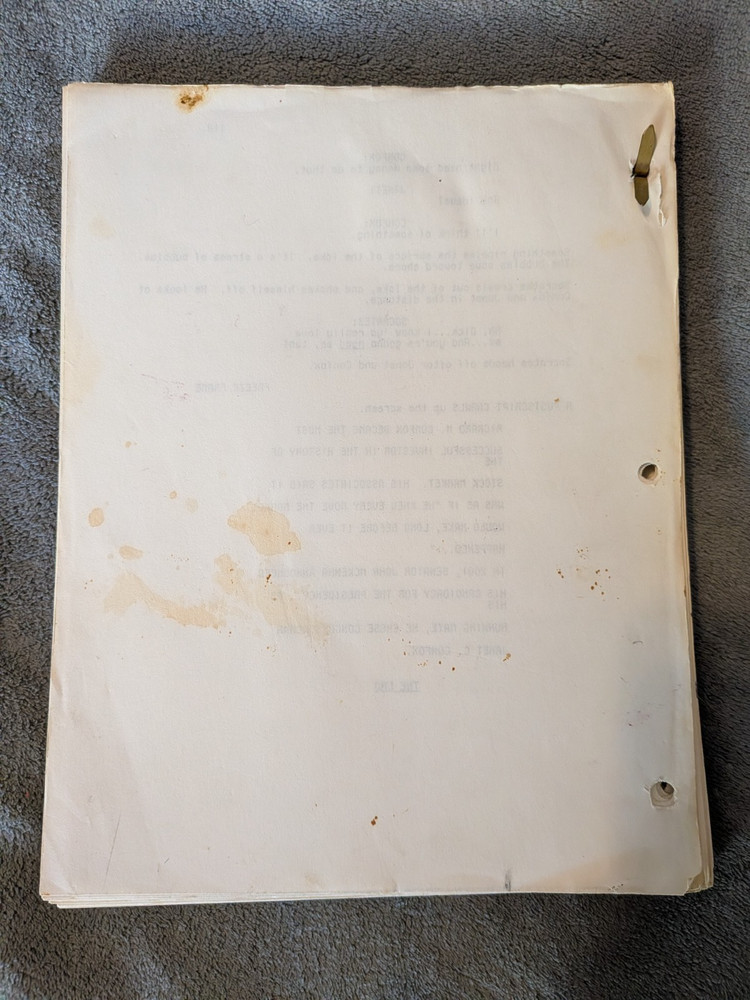 Future Force Movie Script 1989