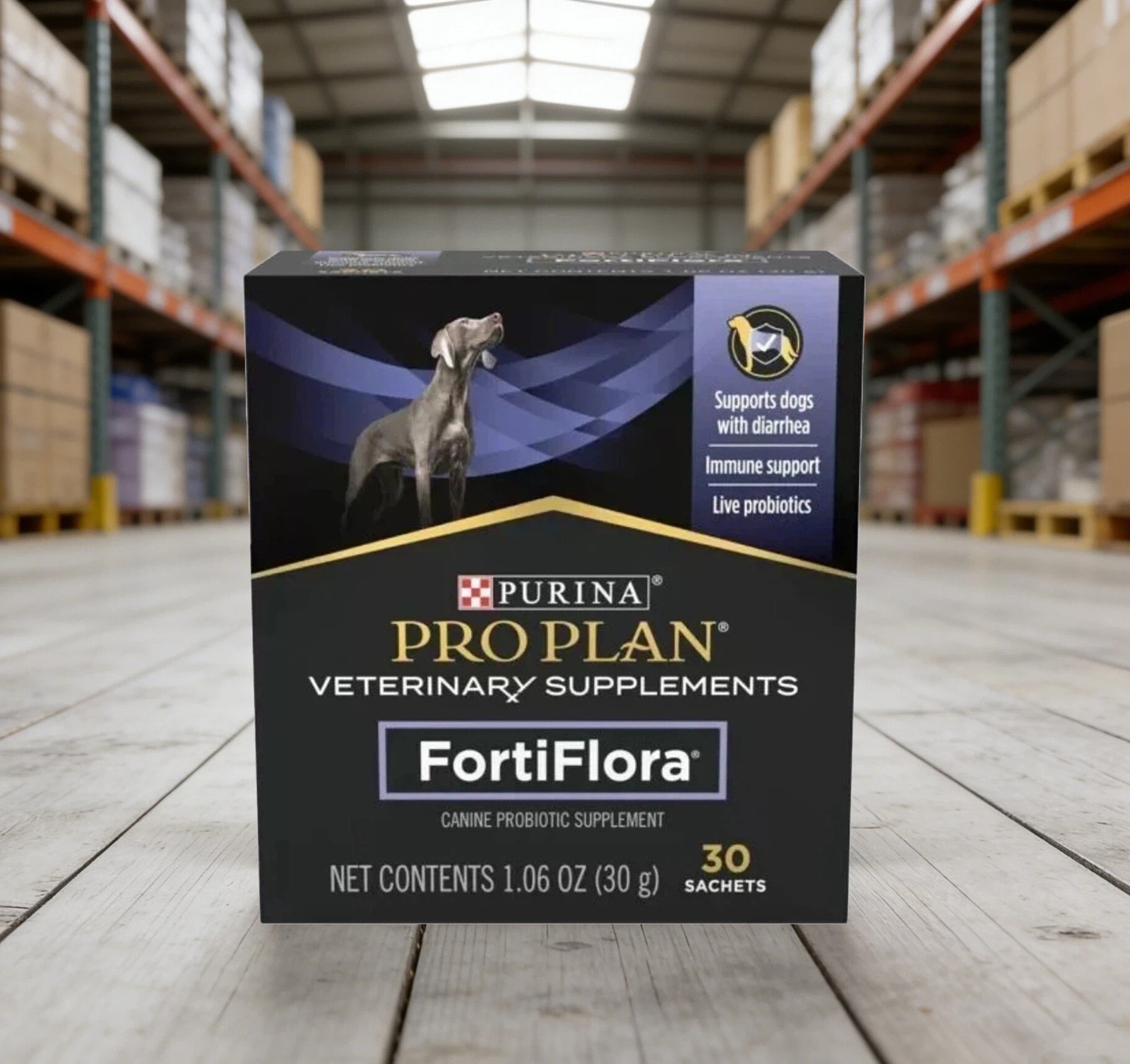 Purina FortiFlora For Dog Supplement Powder-based Probiotics 30 Pack Exp 05/2027