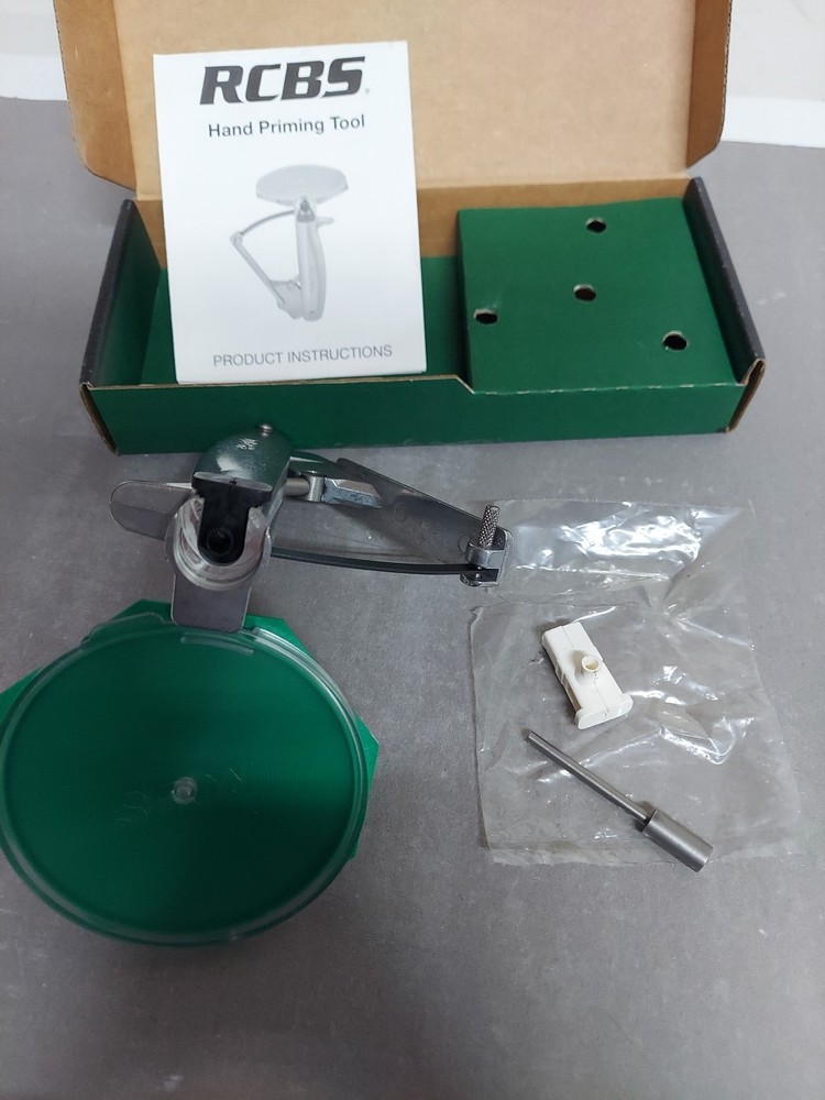 RCBS 90200 Hand Priming Tool - Silver/Green