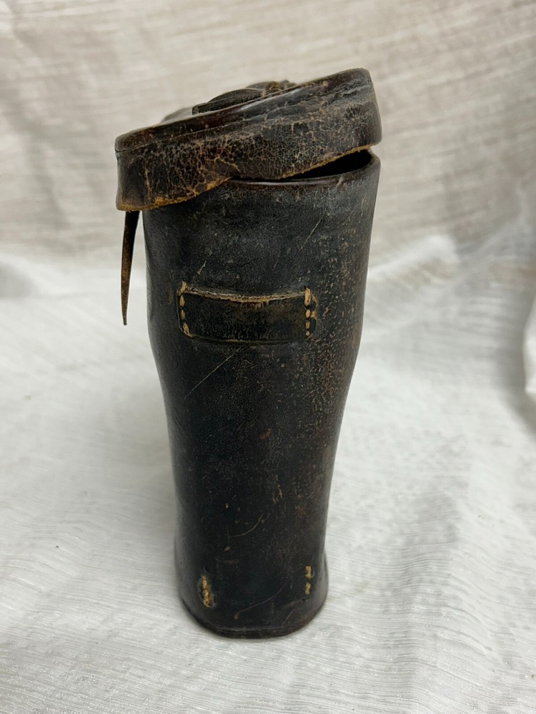 Antique Verdi Paris Binoculars with Leather Case