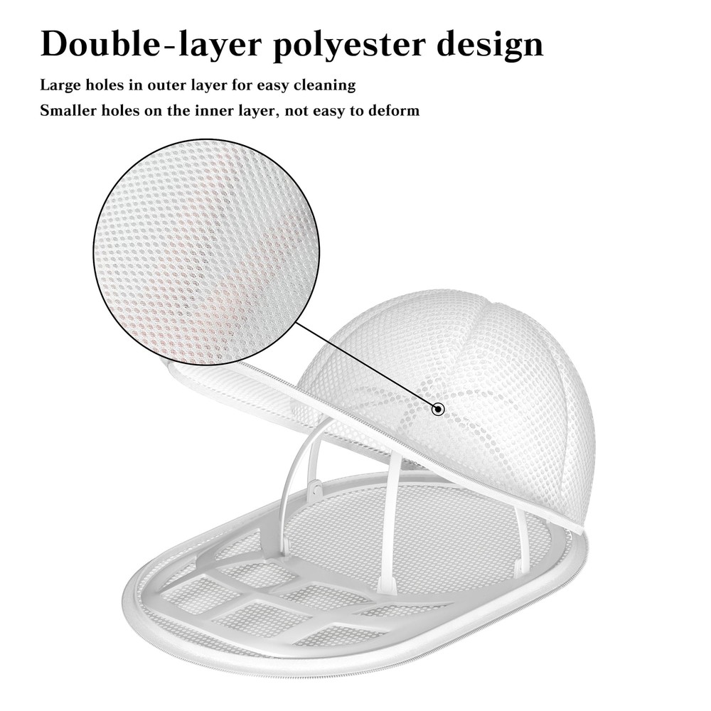 Baseball Cap Holder Washer Protector Ball Cap Shaper for Washing Machine