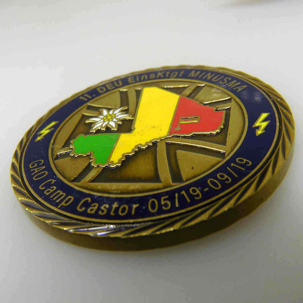 11 DEU EINSKTGT MINUSMA ITZ CHALLENGE COIN