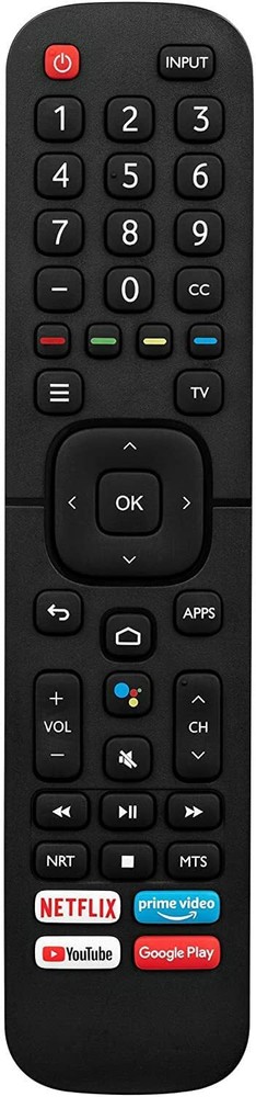 Hisense Universal Remote Control Replacement for All Hisense Android Smart TVs