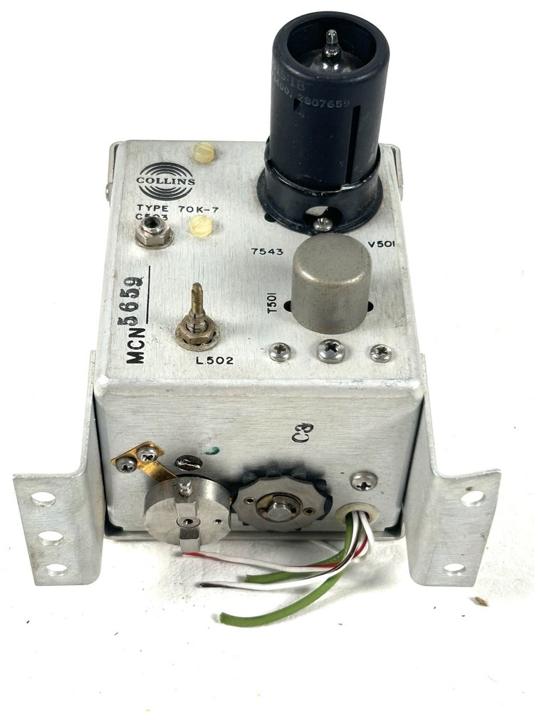 Collins 51S-1 S-Line Receiver PTO 70K-7 Untested