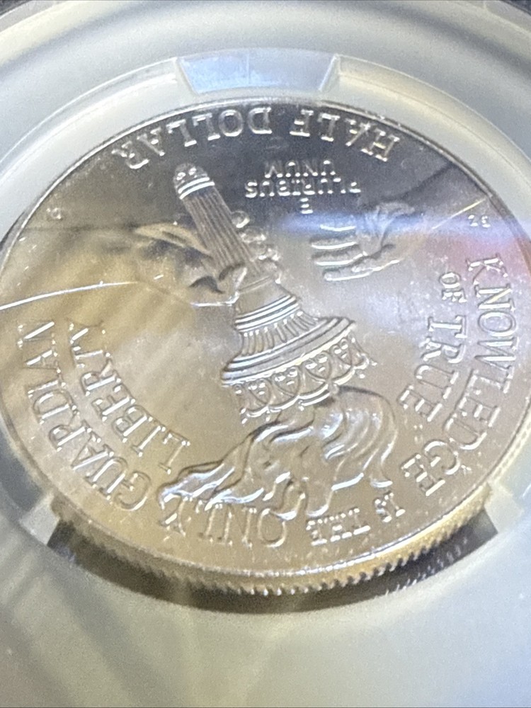 1776-2026-P Semiquincentennial CAC MS63 Enduring Liberty Half Dollar