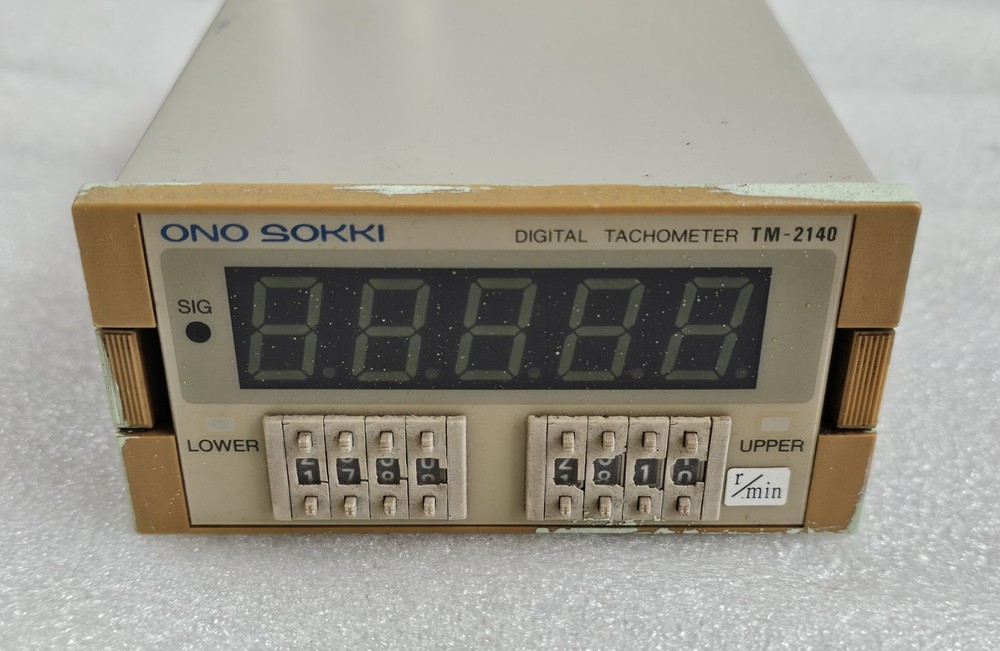 Ono Sokki TM-2140 Digital Tachometer (Not Tested)