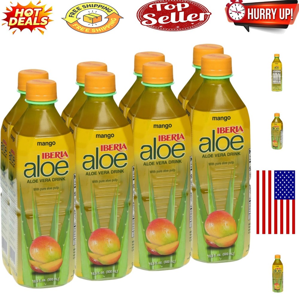 Mango Aloe Vera Drink with Pulp – Hydrate and Refresh Naturally